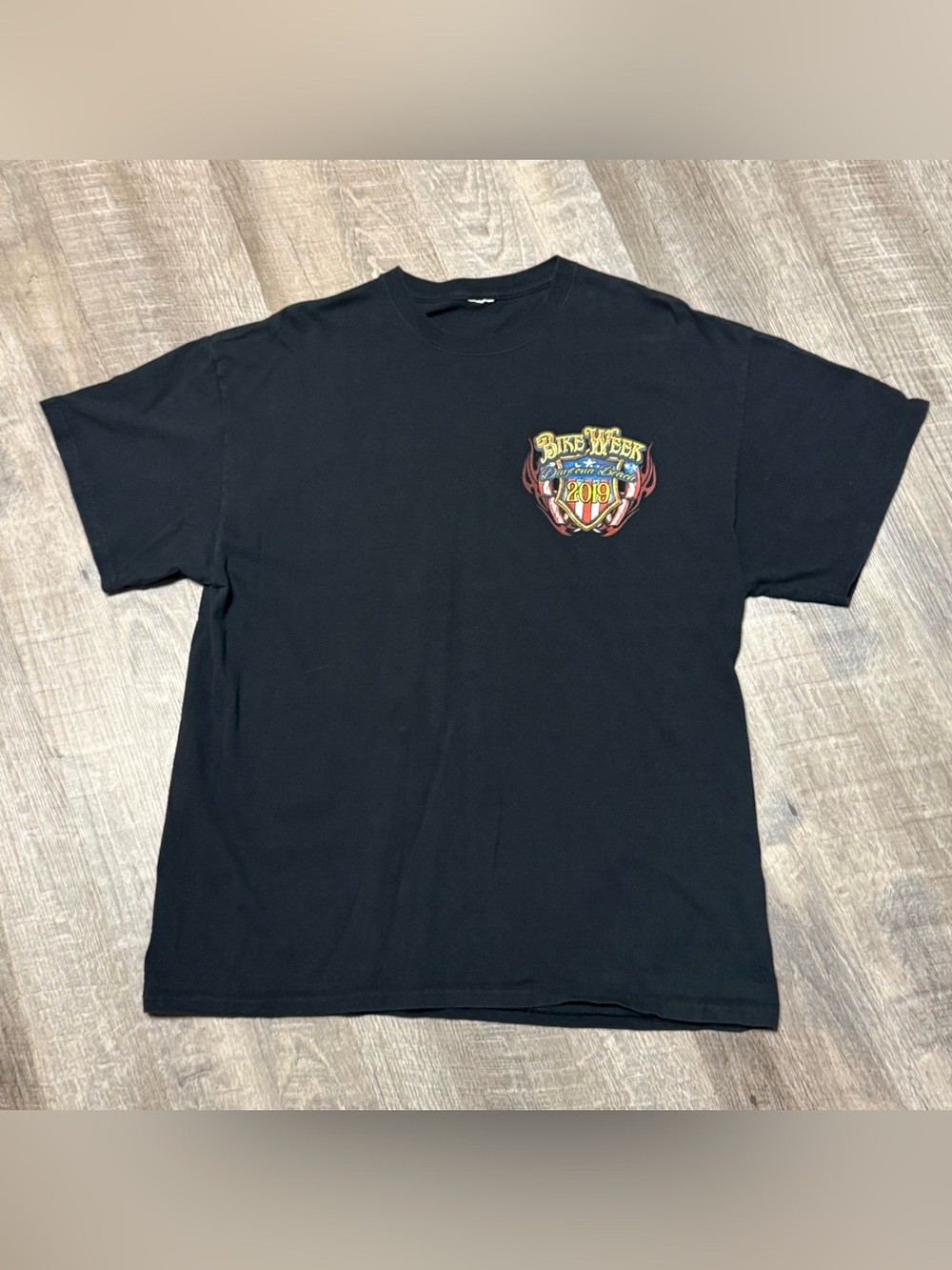 Daytona Beach 78th anniversary Bike Week 2019 T-Shirt - Black men’s size 2X